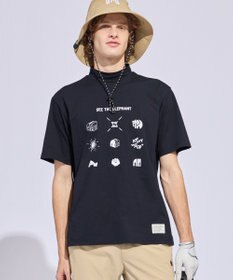 PW CIRCULUS 【MEN】9モチーフモックネック ゴルフ