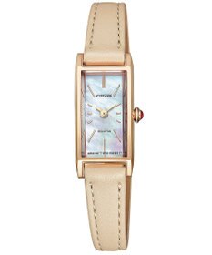 CITIZEN 【ECサイト限定】上品なエクリュベージュ クラシカルな雰囲気  電池交換不要