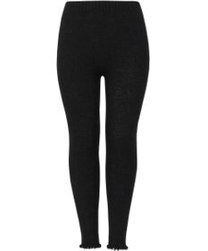 Wing あったかオーバーパンツ マシュマロ糸を使用 ここちよいフィット感 軽いはきごこち 足首丈 毛パン 秋 冬 ER0715 ウイング／ワコール