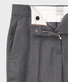 Paul Smith カシミアブレンド フランネル テーパードパンツ