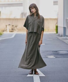 uncrave ドライタッチトロ ドルマンシャツ