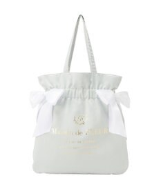 Maison de FLEUR 《セット商品》ダブルリボンギャザートート・ポーチ
