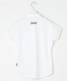 23区GOLF 【WOMEN】エイトロックカノコ カラーポロシャツ