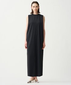 uncrave クールタッチツイル ノースリーブワンピース ブラック