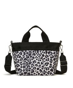 LeSportsac SMALL BUCKET TOTE/ニュートラルレオパード