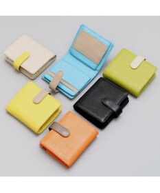 UNBILLION アトランタ ATLANTA / 牛革二つ折りカラーコンビウォレット