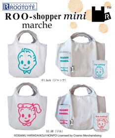 ROOTOTE 6264【オサムグッズ】OSAMU GOODS(R)×ROOTOTE ルーショッパー.ミニ.マルシェ.オサム-B