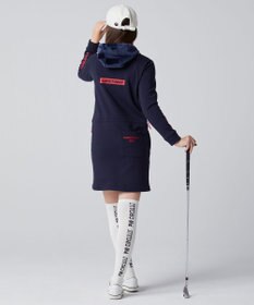 PW CIRCULUS 【WOMEN】ハーフジップ フーディ ワンピース