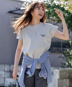 UNFILO 【新色追加】BEAUTY FORM-Tコットン ロゴフレンチT