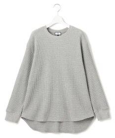 J.PRESS YORK STREET 【WOMEN】サーマルラウンドヘム ロングスリーブTシャツ