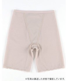 Wing ガードル ソフトな着用感 綿混素材(身生地部) おなか押さえ ロング丈 NV0761 ウイング／ワコール