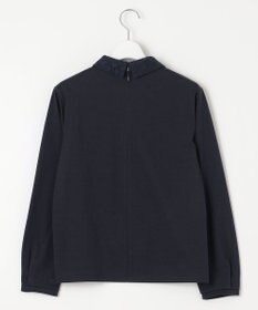 J.PRESS LADIES プレーティングジャージー レース襟 カットソー