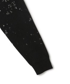 JOSEPH HOMME ドローイングブレイドジャガード　クルーネック長袖ニット