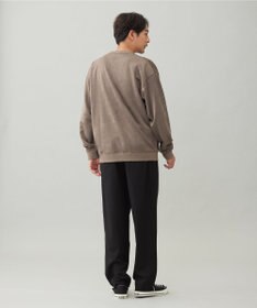 UNFILO MENS 【男女兼用】クリーンスエード エンボスロゴ クルー