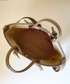 Hekhèr Le Style de Vie 【日本製 / 2WAY】シュリンクレザー ノットハンドバッグ