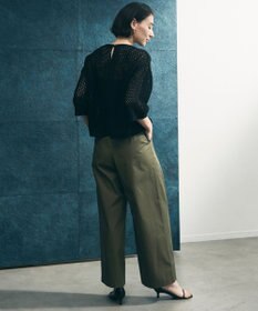 UNFILO L アシンメトリー ラップパンツ