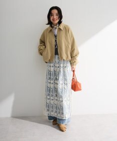 Green Parks リングＳＥＴタッセル柄スカーフ