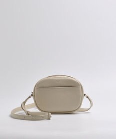 blancle シュリンクレザー ラウンドショルダーバッグ