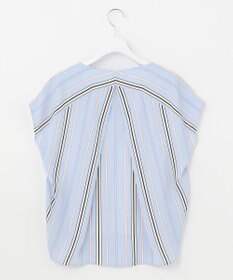 自由区 L 【WEB限定】ランダムストライプ セットアップワンピース