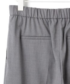 ICB 【洗える】Ｔ/Wブロード ワイドストレートパンツ