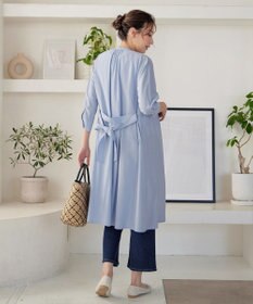 Tiaclasse L 【3way】ピンタックシャツワンピース