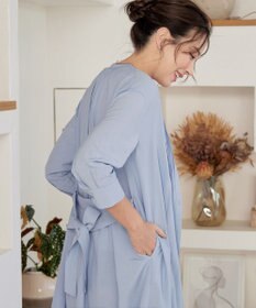 Tiaclasse L 【3way】ピンタックシャツワンピース