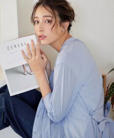 Tiaclasse L 【3way】ピンタックシャツワンピース