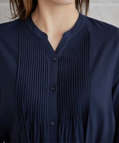 Tiaclasse L 【3way】ピンタックシャツワンピース