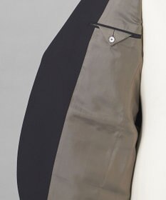 GOTAIRIKU オールシーズン対応【御幸毛織】WOOL×SOLOTEX ストレッチスーツ（ブラックストライプ）