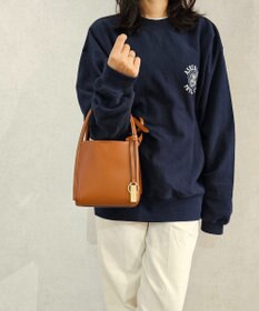 style code 【Ungrid/アングリッド】両アオリポケットハンドバッグ　プレートキーリング付き ミニショルダーバッグ