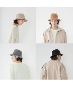 林八百吉商店 Jin no beat shi te cassie　ツバ広マニッシュバスクセラー