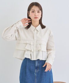 earth music&ecology ティアードショートシャツ