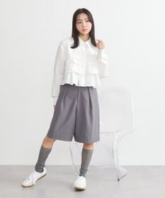 earth music&ecology ティアードショートシャツ