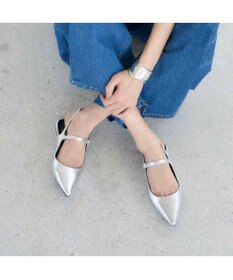 MODE ET JACOMO <noyau>ポインテッドトゥバックベルトパンプス