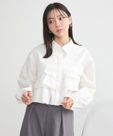 earth music&ecology ティアードショートシャツ