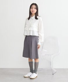 earth music&ecology ティアードショートシャツ