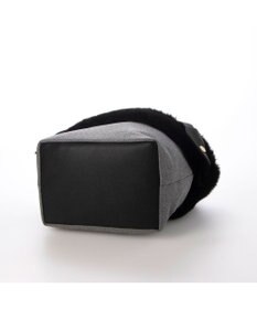 UNBILLION カシュカシュ cachecache / エコファーコンビリボントートバッグ