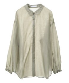 Green Parks ＳＥＴ２点フリルビスチェ＋シャツチュニック