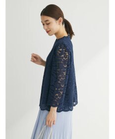 Green Parks ｅｆ－ｄｅ　レースクルーネックブラウス