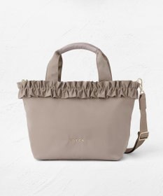 TOCCA 【ショルダー取り外し可能】FRILL GARLAND NYLONTOTE  トートバッグ
