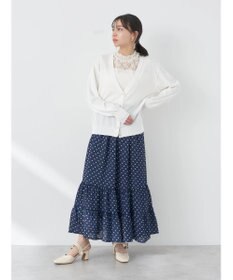 earth music&ecology ちょっとレトロなティアードスカート