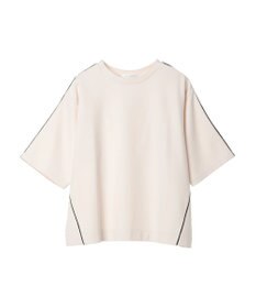 Green Parks ライン使いポンチカットプルオーバー