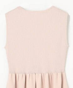 GRACE CONTINENTAL 刺繍ケープニットトップ