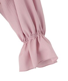 earth music&ecology バルーンヘムブラウス