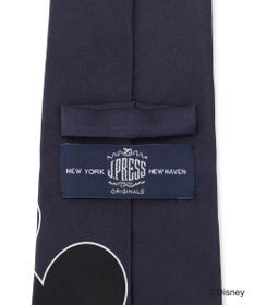 J.PRESS MEN 【DISNEY COLLECTION】シルクサテンプリント ネクタイ / ミッキーマウス