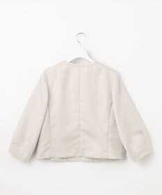 自由区 S 【洗える】グログランパフスリーブ ジャケット