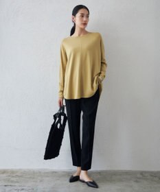 ICB 【洗える】 ヴィスコースワイド プルオーバー