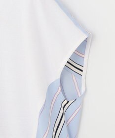 自由区 L 【WEB限定】ランダムストライプ セットアップワンピース