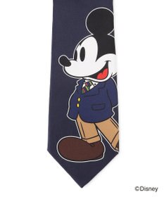 J.PRESS MEN 【DISNEY COLLECTION】シルクサテンプリント ネクタイ / ミッキーマウス