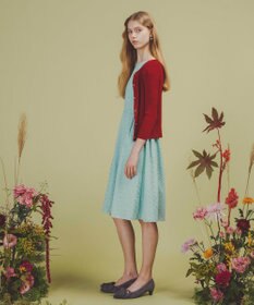 TOCCA 【WEB限定カラーあり・00サイズあり・洗える・消臭】MEMORY OF LACE ドレス